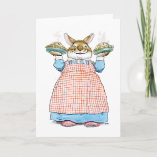 Sweet as Pie Rabbit Mama Card Karte
