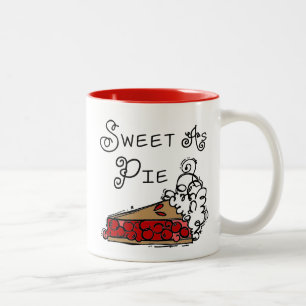 Sweet as Pie Zweifarbige Tasse