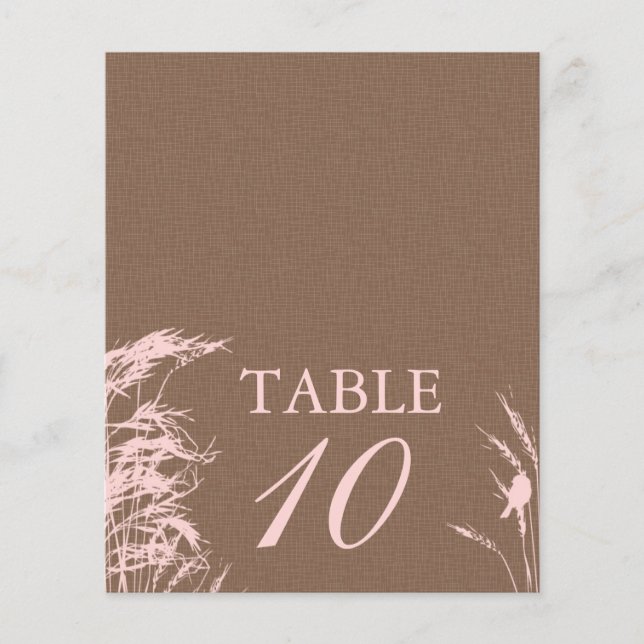 Sweet Autumn Bridge Table Card 2 (Vorderseite)