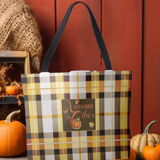 Sweet Autumn Vibes Trendy Erntedank (Chic and Stylish Autumn Vibes Tote)