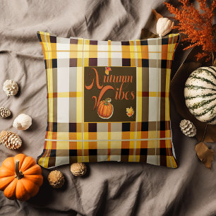 Sweet Autumn Vibes Trendy Erntedank Kissen