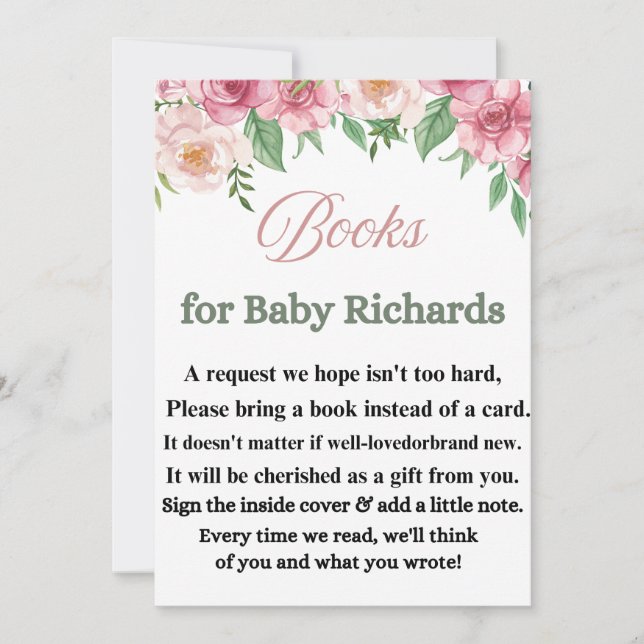 Sweet Baby Anreise Einladung (Vorderseite)