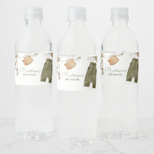 Sweet Baby Boy Boho Kleidung Babydusche Wasserflaschenetikett
