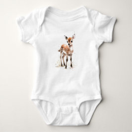 Sweet Baby Deer, Baby Shower GIft Strampler