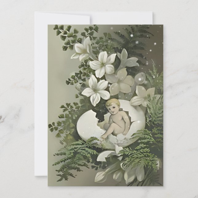 Sweet Baby Dusche Einladung (Vorderseite)