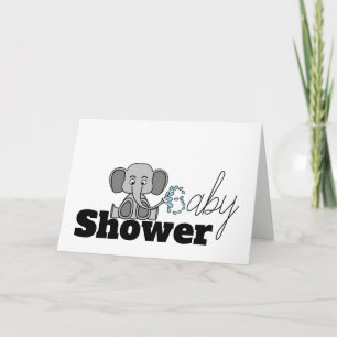 Sweet Baby Elephant, Baby Dusche Einladung