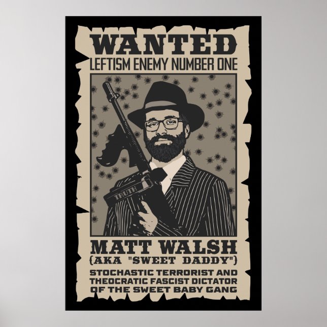 Sweet Baby Gang Poster - Matt Walsh - SBG4LIFE (Vorne)