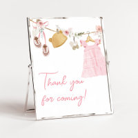 Sweet Baby Girl Boho Kleidung Danke Karte