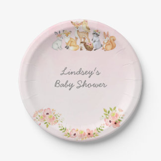 Sweet Baby Girl Duschpapier Teller