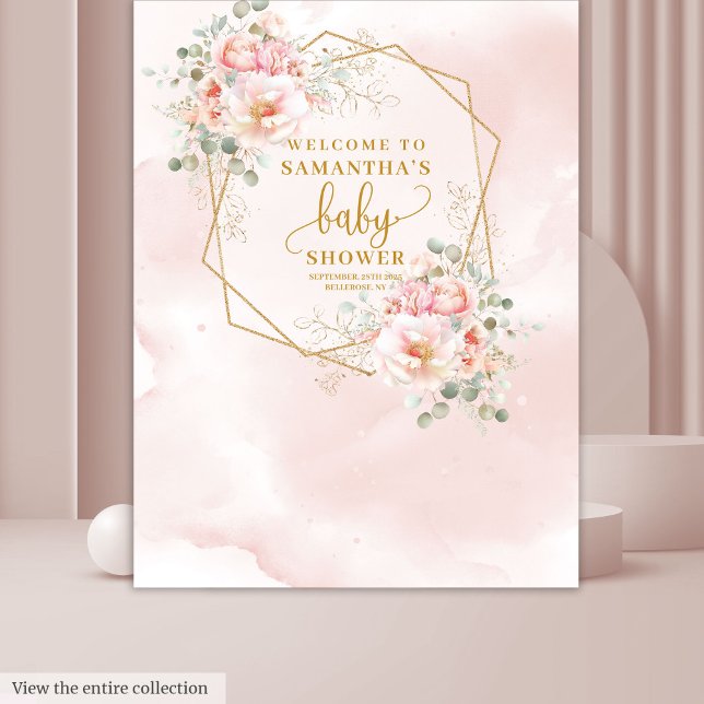 Sweet Baby Girl Pül Glitzer Hintergrund Wandteppich (Sweet Baby Girl sage green gold glitter backdrop

)