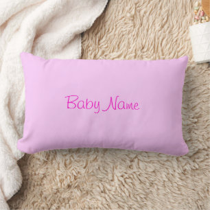 Sweet Baby Girl Reversible Pillow - CUSTOMIZE Lendenkissen