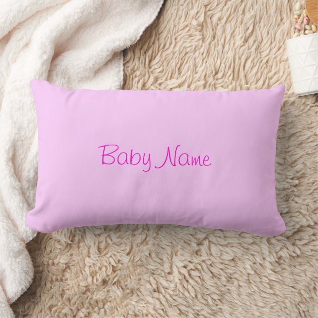 Sweet Baby Girl Reversible Pillow - CUSTOMIZE Lendenkissen (Decke)