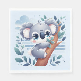 Sweet Baby Koala - Luncheon Napkin Serviette