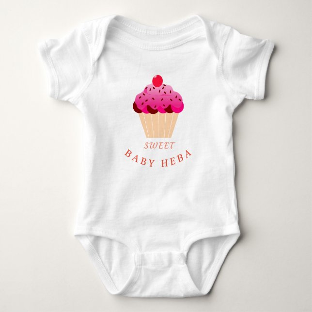Sweet Baby Personalisiert Baby Strampler (Vorderseite)
