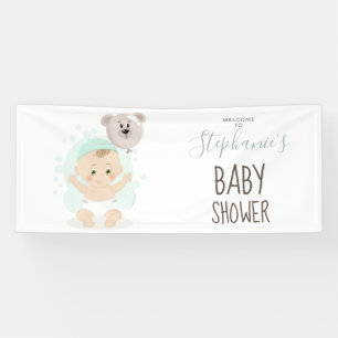 Sweet Baby und Bärenballon Banner