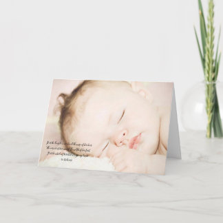 Sweet Baby Vielen Dank Dankeskarte