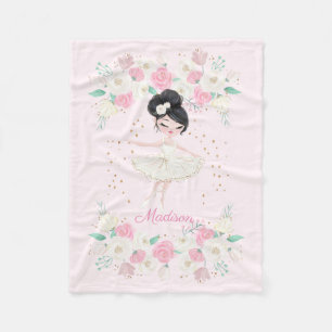 Sweet Ballerina Personalisiert Fleecedecke