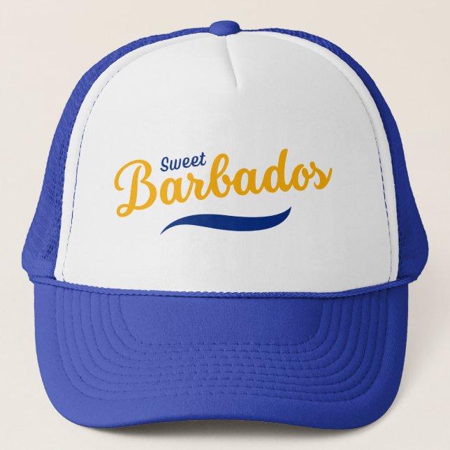 Sweet Barbados Trucker Hat Truckerkappe (Vorderseite)
