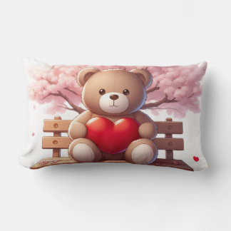 Sweet Bear Moment – Cozy Nature Pillow Lendenkissen