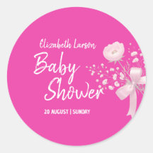 Sweet Berry Color Wild Blume Baby Shower
