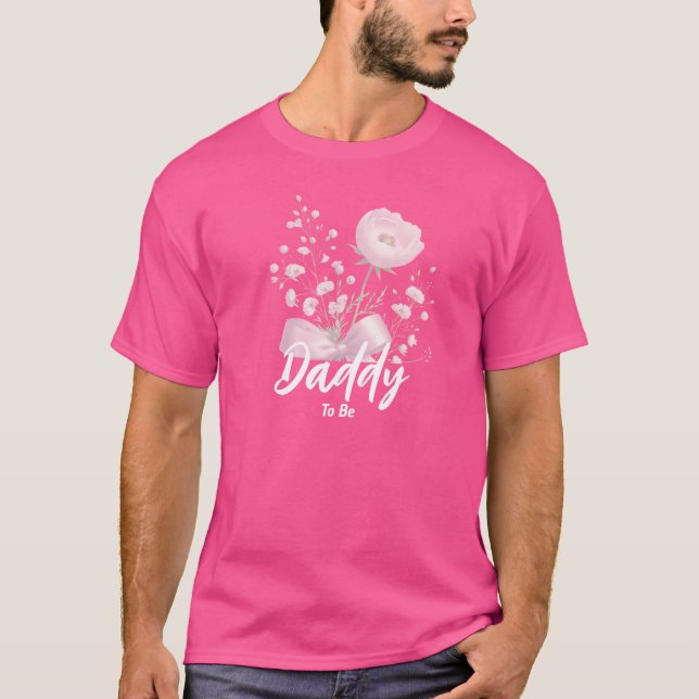 Sweet Berry Color Wild Blume Baby Shower T-Shirt (Vorderseite)