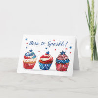 Sweet Birthday am 4. Juli Freedom Patriotic