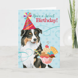 Sweet Birthday Aussie Karte