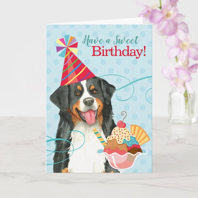 Sweet Birthday Berner Card Karte (Orchidee)