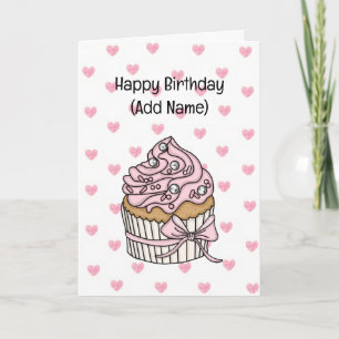 Sweet Birthday Card für sie Geburtstagskuchen Karte