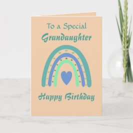 Sweet Birthday Girl Grandaughter Card Karte