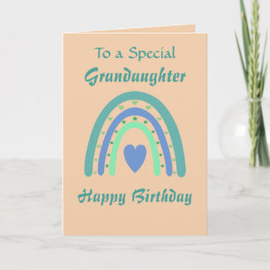 Sweet Birthday Girl Grandaughter Card Karte