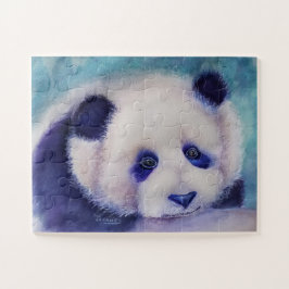 Sweet Black and White Panda Bär Puzzle