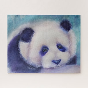Sweet Black and White Panda Bär Puzzle