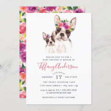 Sweet Boston Mama und Baby Floral Baby Dusche