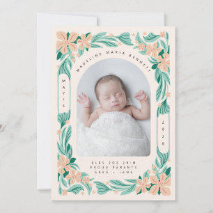 Sweet Botanicals Plaque Einladung