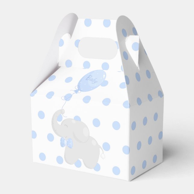 Sweet Box Baby Shower Blue Geschenkschachtel (Vorderseite)