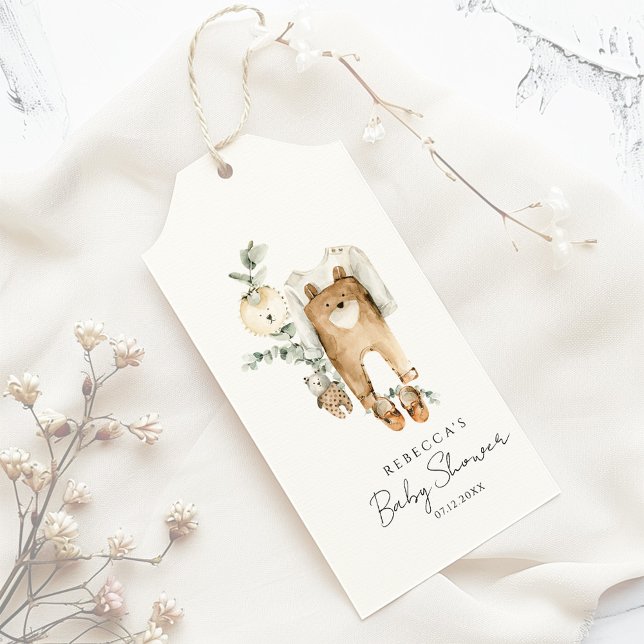 Sweet Boy Baby Dusche Geschenkanhänger (Von Creator hochgeladen)