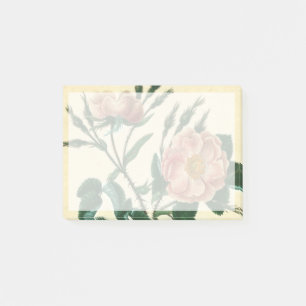 Sweet Briar Rose Post-it Klebezettel
