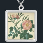 Sweet Briar Rose Versilberte Kette<br><div class="desc">floral</div>