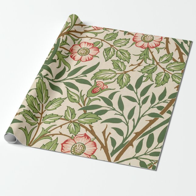 Sweet Briar William Morris Geschenkpapier (Ungerollt)