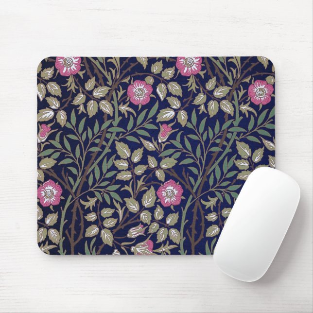 Sweet Briar, William Morris Mousepad (Mit Mouse)