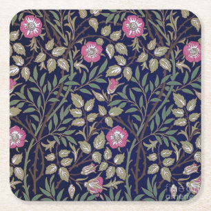 Sweet Briar, William Morris Rechteckiger Pappuntersetzer