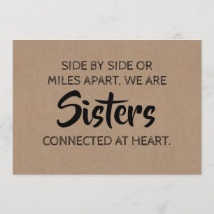 Sweet Bridesmaid / Trauzeugin Vorschlag Einladung