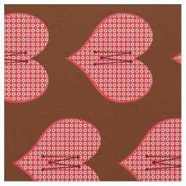 Sweet Bright Funny Mit Monogramm Hearts Muster Stoff