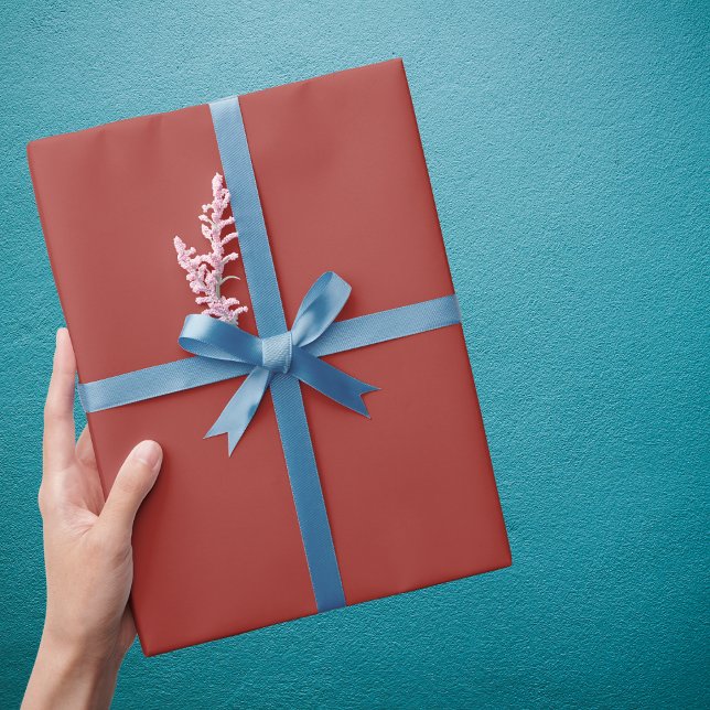 Sweet Brown Solid Color Geschenkpapier (Von Creator hochgeladen)