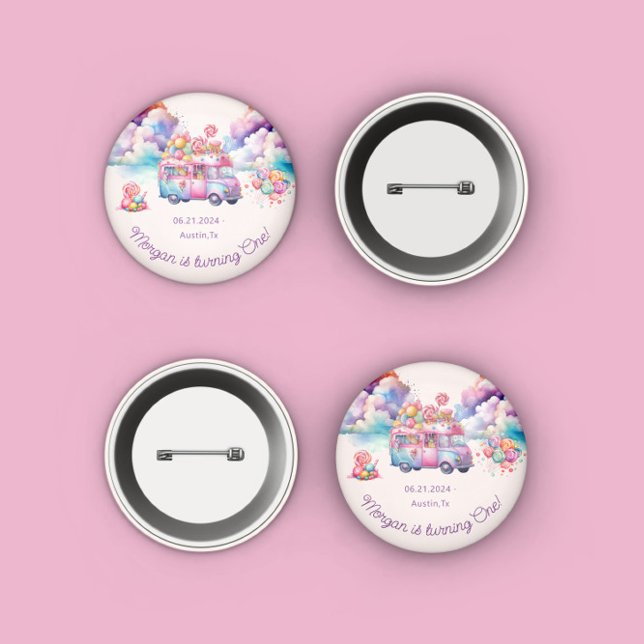 Sweet Budget CandyLane Kid's Geburtstag Button (Von Creator hochgeladen)