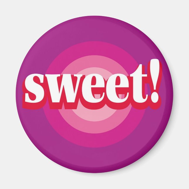 Sweet Bull's-Eye- Magnet (Vorne)