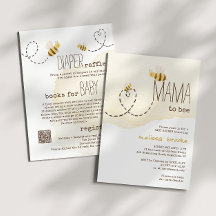 Sweet Bumblebee Mama wird in einer Babydusche