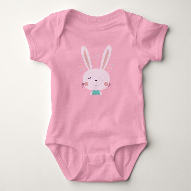 Sweet Bunny Baby Strampler (Vorderseite)