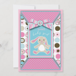 Sweet Bunny Card 2 Einladung